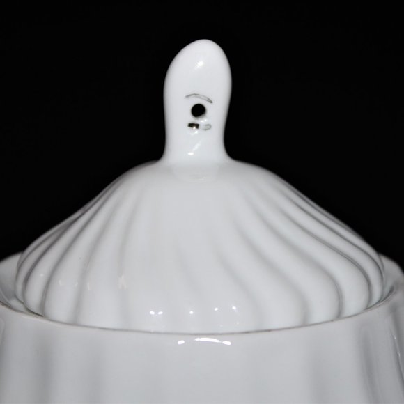 Royal Oak Wild Pink Roses with Daisies Teapot | Vintage Royal Oak Tea Pot - Picture 6 of 15